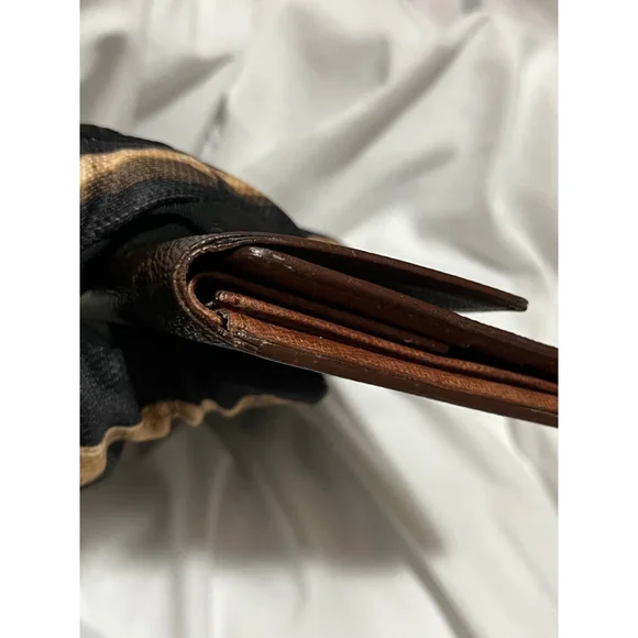 Authentic Women's Louis-Vuitton Monogram Portefeuille-IBrown Wallet One Size - Picture 10 of 13